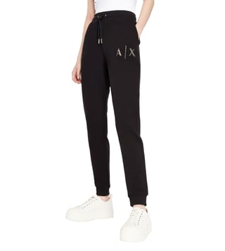 armani exchange black pants