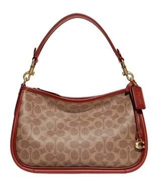 Buy Coach Tan Rust Cary Medium Cross Body Bag for Women Online @ Tata CLiQ  Luxury