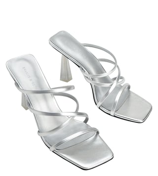 transparent slide heels