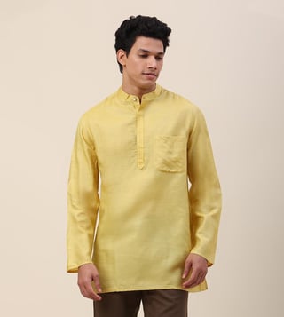 Chinese collar sale short kurta