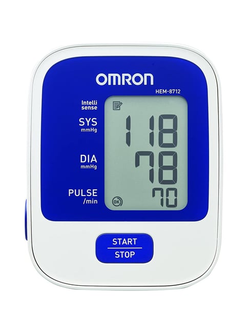 Omron HEM-8712 Automatic Blood Pressure Monitor (White)