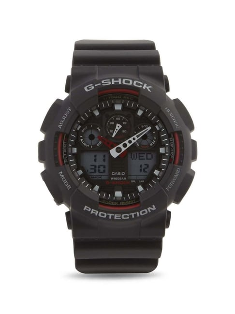 G shock best sale ga 100 black