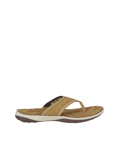 Woodland Men s Camel Light Grey Flip Flops Price History