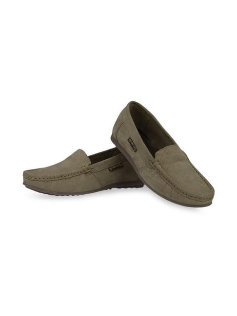 Buy Woodland Khaki Casual Loafers for Women at Best Price Tata CLiQ