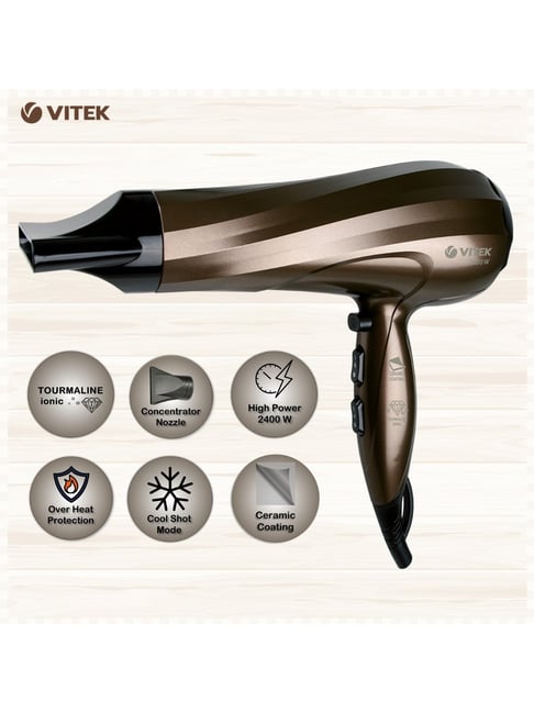 Vitek VT-2298 BN-I 2400W Hair Dryer (Brown)