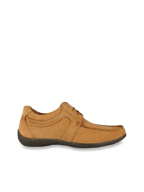 Woodland Men's Camel Casual Shoes