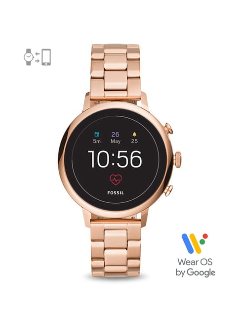 Fossil FTW6018 Venture HR Gen-4 Smartwatch for Women