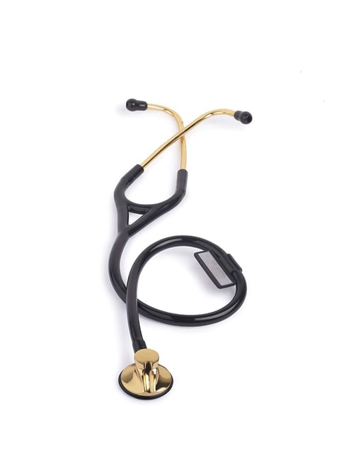 MCP Premium Gold plated Single Head Stethoscope (Gold/Black)