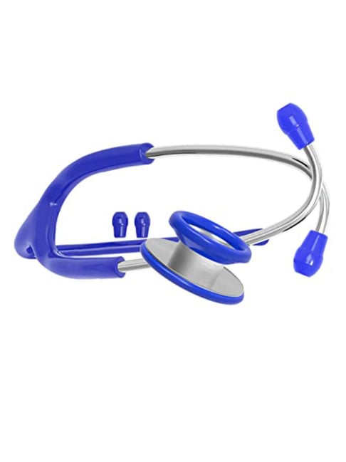 MCP Adult Dual Head Stethoscope (Blue)