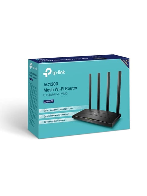 TP-Link AC1200 4 Port MU-MIMO Gigabit Router / Access Point / ARCHER C –  Digital Dreams