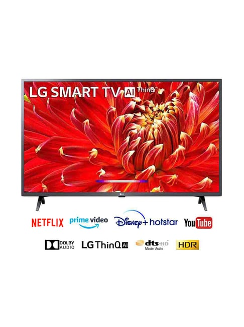 LG 108 cm (43 Inches) Smart Full HD LED TV 43LM6360PTB (Black)