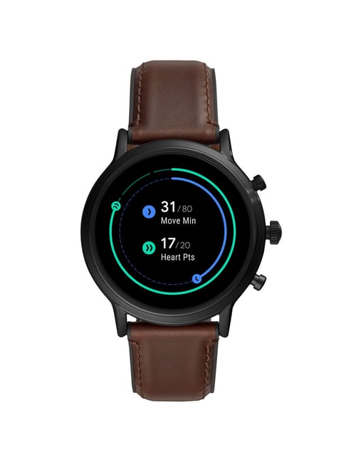 Buy Fossil FTW4026 The Carlyle HR Gen-5 Smartwatch for Men