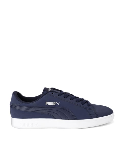Puma Trainers Puma Smash Peacoat Puma Smash V2 Mens Leather Puma