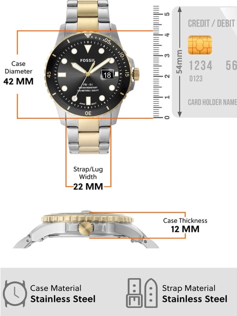 Buy Fossil FS5653 FB-01 Analog Watch for Men at Best Price Tata CLiQ