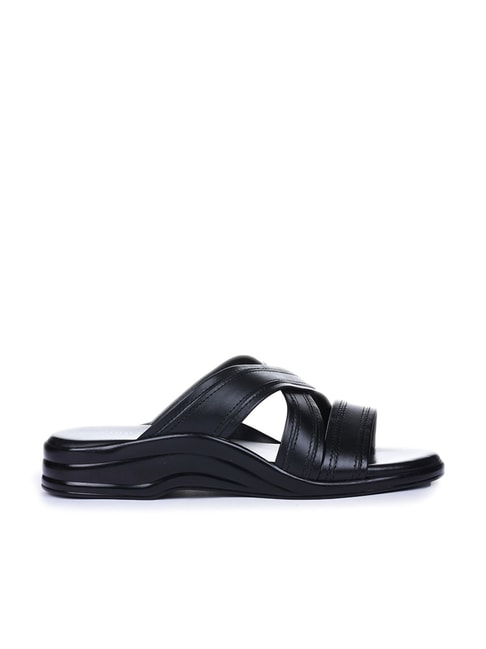 Coolers by Liberty Men's Black Casual Sandals