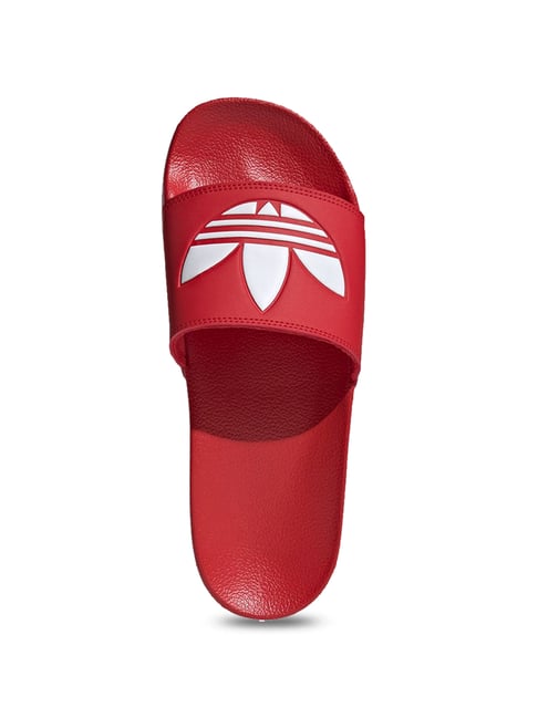 Adidas adilette sandals red hotsell