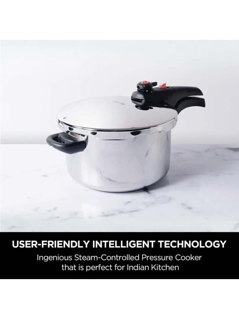 Whistle free pressure cooker hot sale