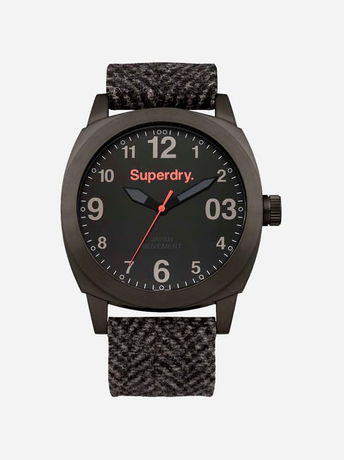 Watch Superdry Stainless Steel Orange Black Women India | Ubuy