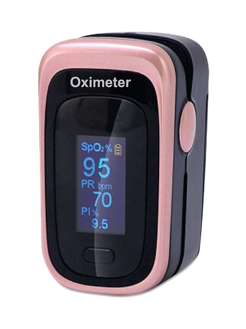 Sahyog Wellness Next Gen OLED Type Fingertip Pulse Oximeter (Black)
