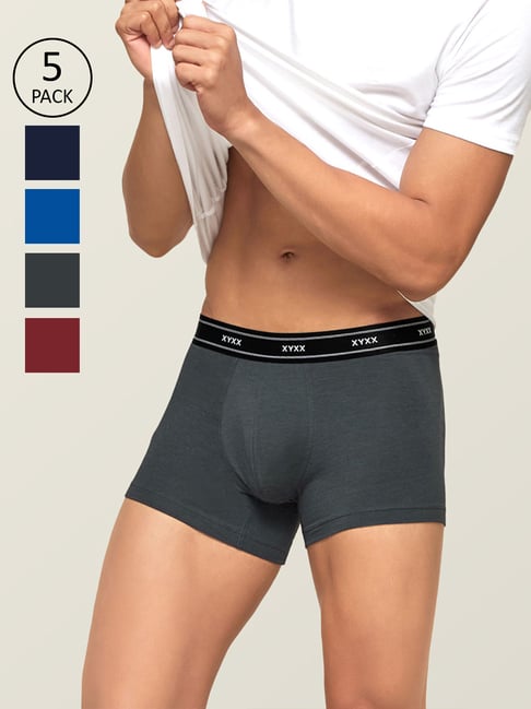 Buy XYXX Multicolor Heathered Briefs - Pack of 3 for Men's Online