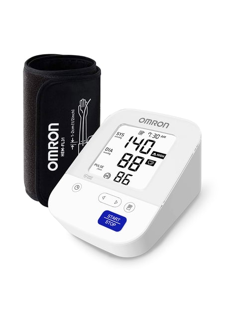 Omron HEM-7156-AP Fully Automatic Digital BP Monitor (White)