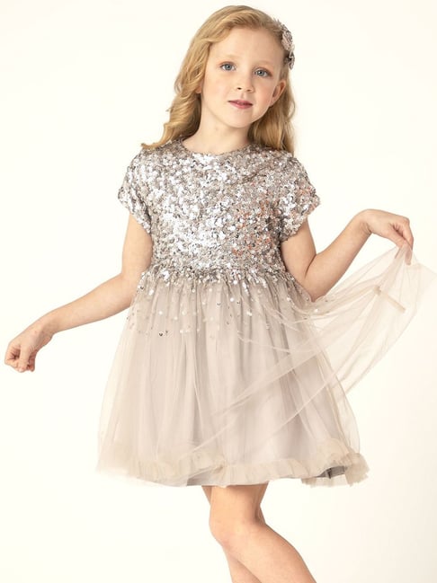 light pink and white dress Katalina Pink And White Lace Mini Dress - US 6 main image 1
