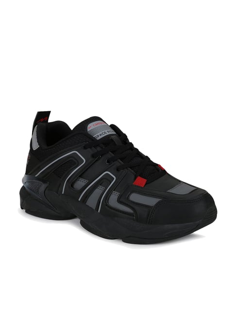 Buy Campus Space Rider Black Running Shoes for Men at Best Price