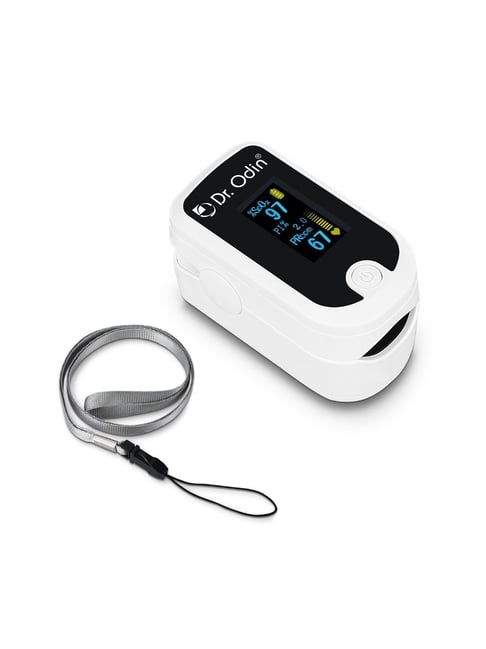 Dr Odin Dr. Odin PI FS20E Fingertip Pulse Oximeter Plus (White)