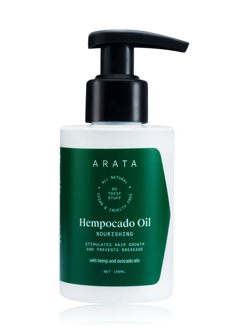 Arata Natural Nourishing Hempocado Hair Oil - 100 ml