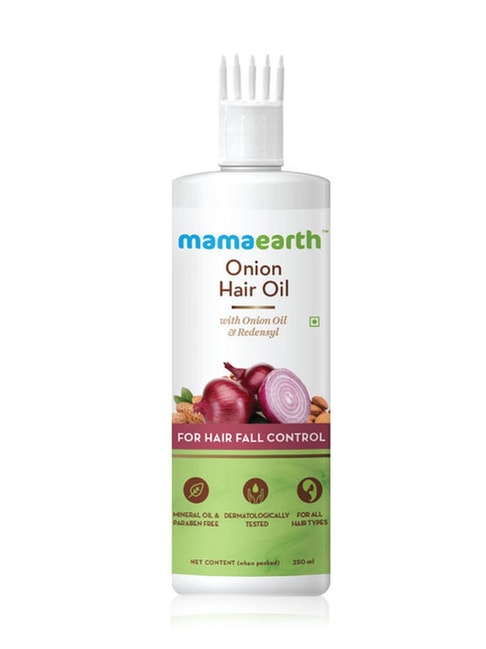 Buy Mamaearth Onion Hair Oil - 250 ml Online At Best Price @ Tata CLiQ