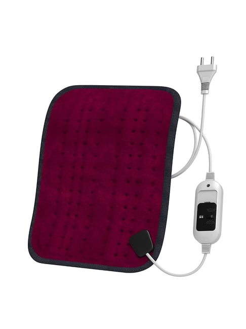 MCP Heat Therapy Orthopaedic Pain Reliever Electric Heating Pad (Velvet Wine)