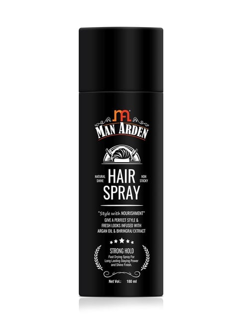 Buy Man Arden Hair Spray Strong Hold 180 ml Online At Best Price