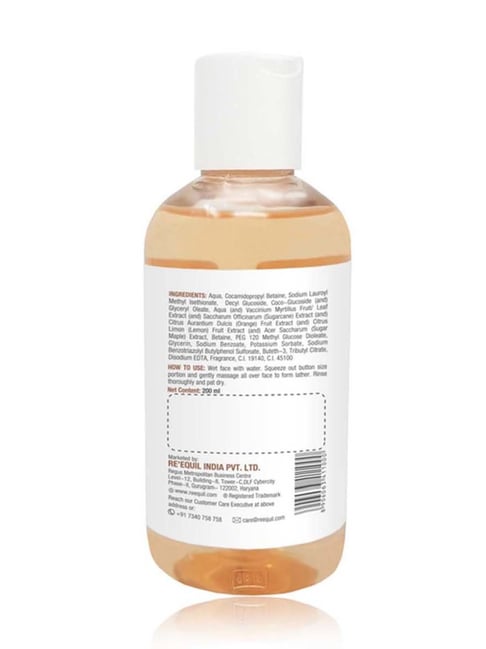 Buy Re'equil Fruit AHA Skin Brightening Face Wash Online At Best Price Tata CLiQ