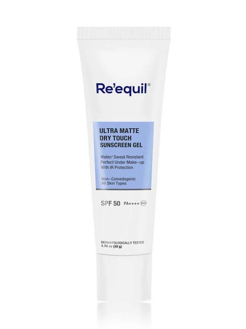 Re'equil Ultra Matte Dry Touch Sunscreen Gel SPF 50 PA++++ - 50 gm