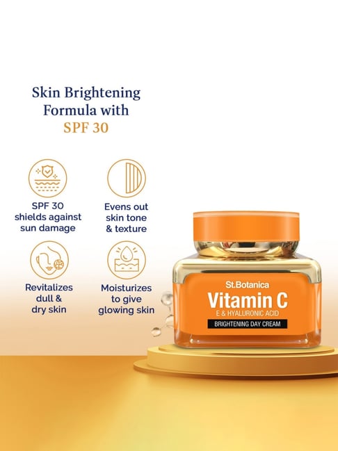 st botanica vitamin c brightening day cream