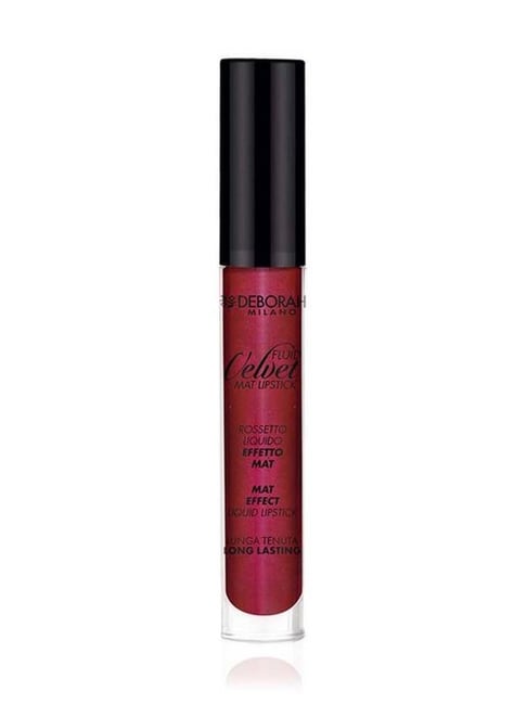 Deborah Milano Fluid Velvet Mat Lipstick Metal 50 Cherry - 4.5 gm-picture-36