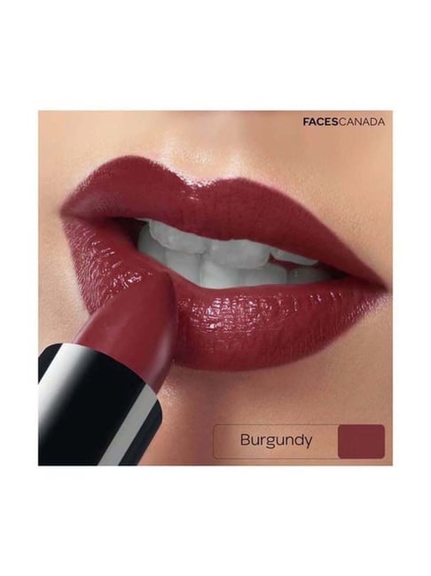 faces canada burgundy lipstick