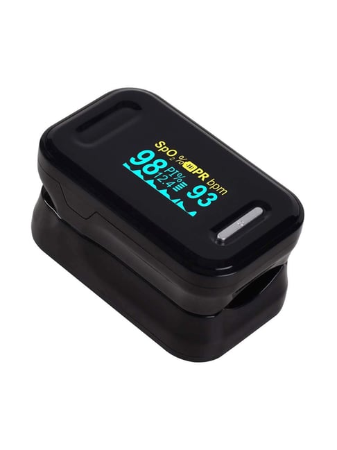 AccuSure YK81C OLED Fingertip Pulse Oximeter (Black)