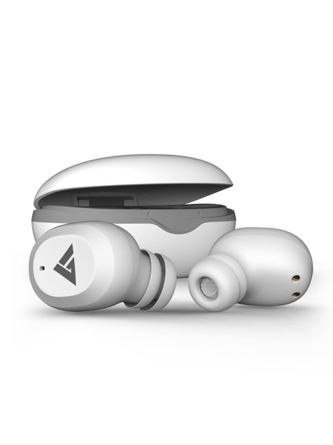 Boult Audio AirBass Combuds True Wireless with Touch controls and Voice Assistant White