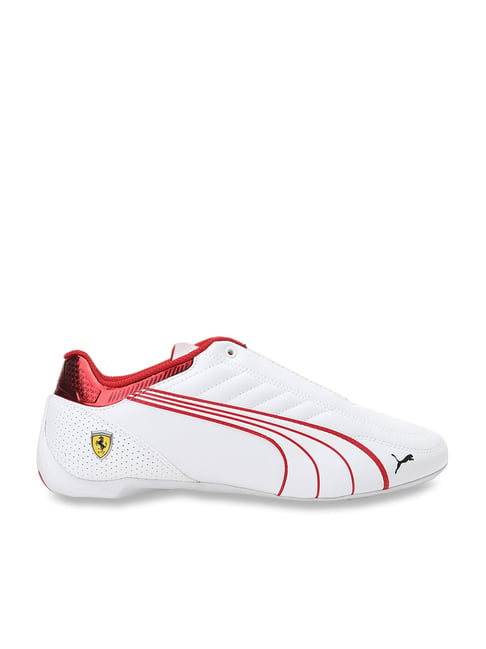 Puma Men s Scuderia Ferrari Race White Casual Sneakers