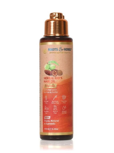 ROOTS AND HERBS Triphala Nourishing Kid's Hair Tailam - 100 ml