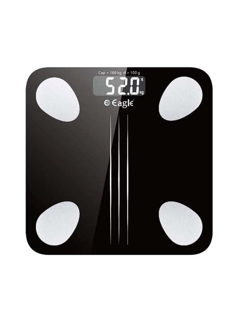 Eagle EEP-1001A Digital Weight Machine for Body 180 kg Capacity,100 g Accuracy, Smart Weighing Scale