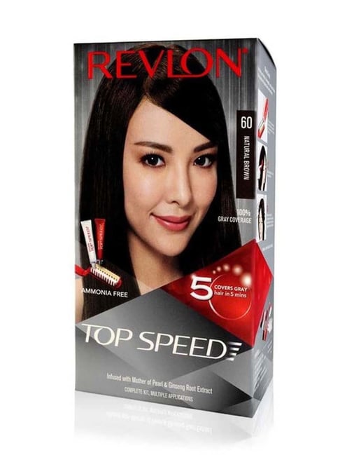 Revlon Top Speed Hair Color Natural Brown 60 - 40 ml-picture-19