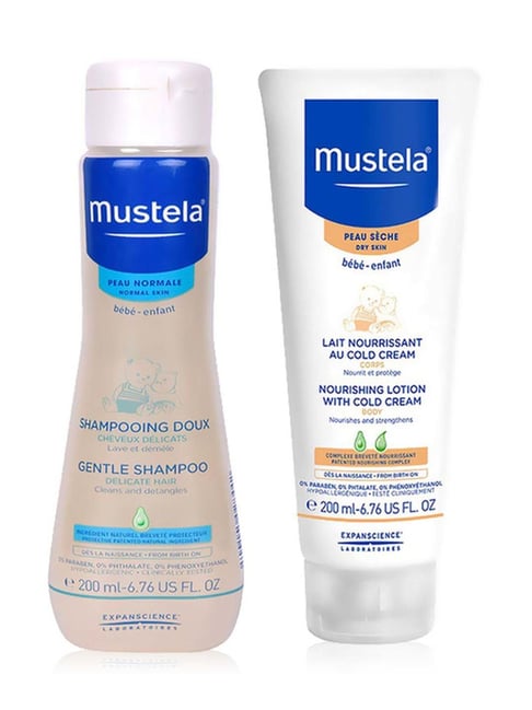 Body Lotion Mustela Nourishing Cream With Cold Cream Mustela