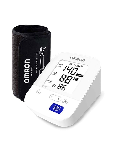 Omron HEM-7156 Digital Blood Pressure Monitor with 360 Degree Accuracy Wrap (White)