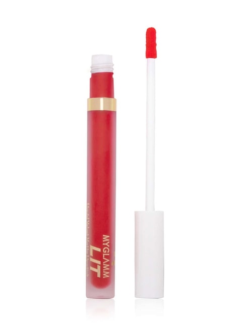 MyGlamm LIT Liquid Velvet Matte Lipstick Idgaf - 3 ml