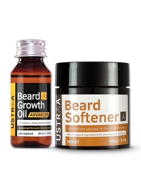 Ustraa Beard Growth Oil Advanced & Beard Softener