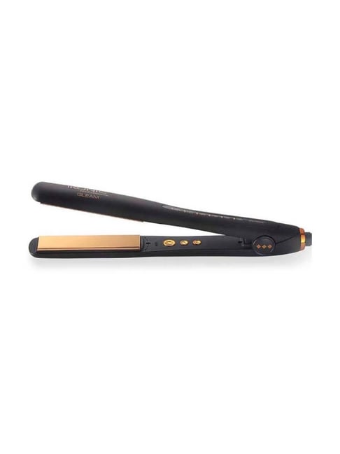 Ikonic Professional Hair Straightener Gleam Black Rose Gold
