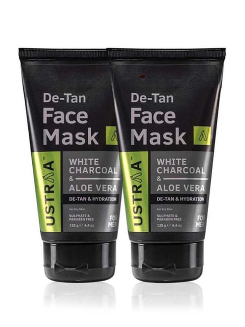 Ustraa De Tan Face Mask Dry Skin (Pack of 2)