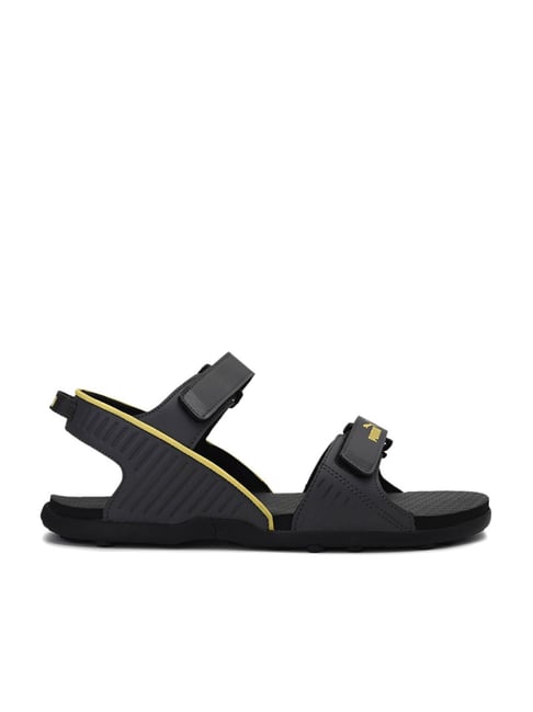 Puma Men's Shade IDP Asphalt Grey Floater Sandals